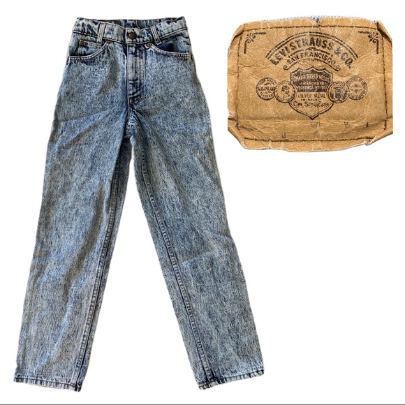 Levi's Other - Early 80’s Acid wash Levi’s Strauss Jeans 24” sz 6